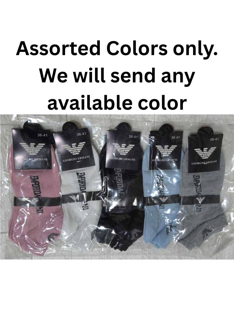 Women’s Luxury Style Cotton Socks – Soft Everyday Comfort, 1 Pair